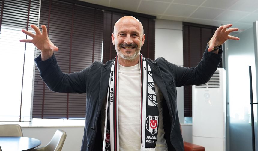 Beşiktaş, Vincenzo Italiano ile 2 yıllık sözleşme imzaladı