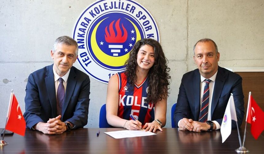 TED Ankara Kolejliler İlayda İşçimen'i renklerine bağladı