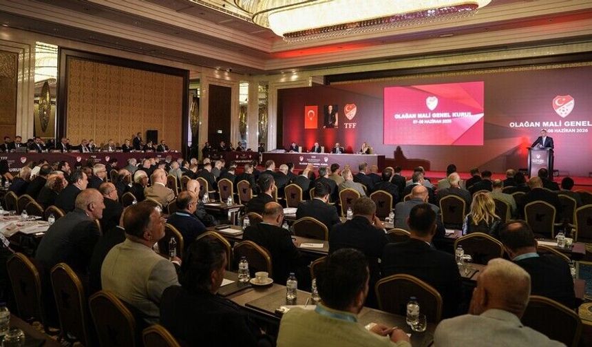 TFF Olağan Mali Genel Kurulu başladı