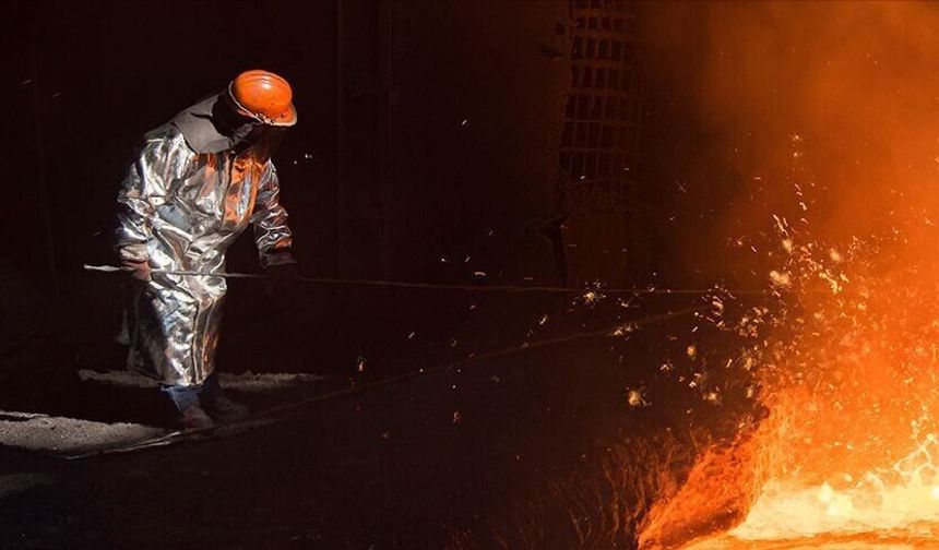 Türkiye'nin ham çelik üretimi nisanda yıllık yüzde 9,4 arttı
