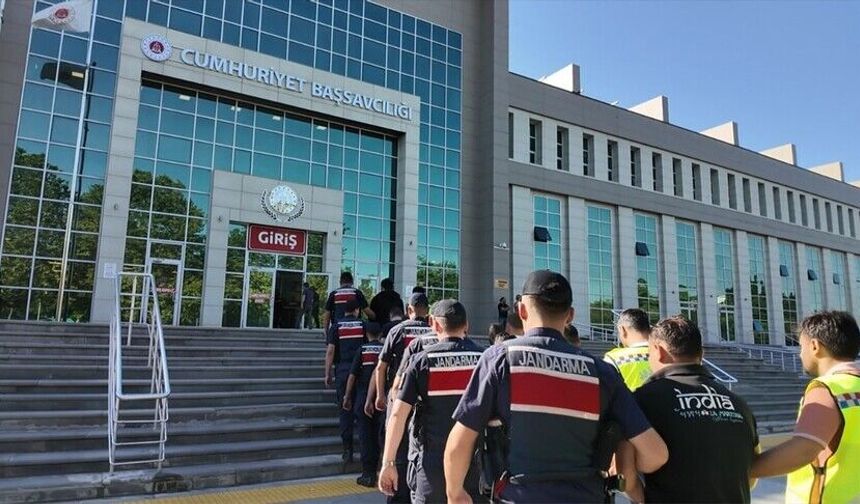 Suç örgütlerine yönelik operasyonlarda 549 şüpheli gözaltına alındı