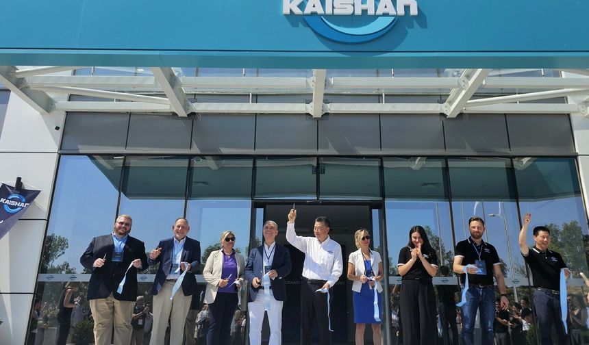 Çinli Kaishan İZBAŞ’ta yerini aldı