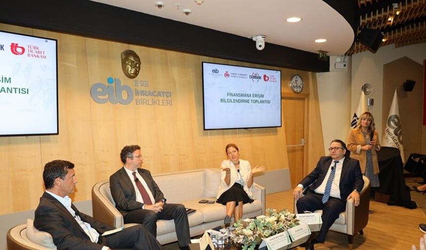 Zeytin ve zeytinyağı ihracatçılarının finansmana erişim imkanları masaya yatırıldı