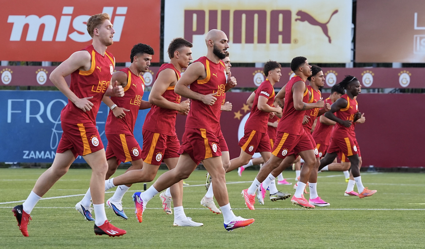 Galatasaray yeni sezonun ilk çalışmasını gerçekleştirdi
