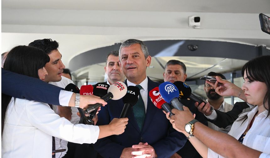 CHP Grup Başkanı Özel'den yeni kurulacak partiye ilişkin açıklama