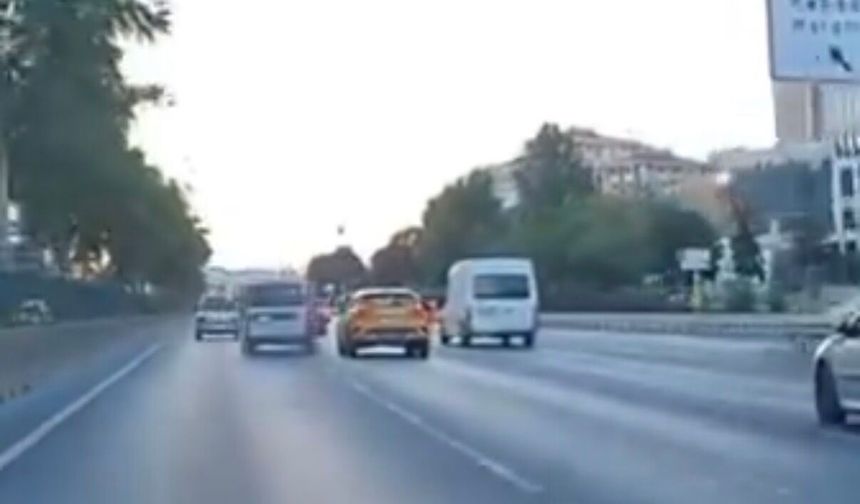 Trafikte makas atan sürücüye 96 bin lira ceza; aracı trafikten men edildi