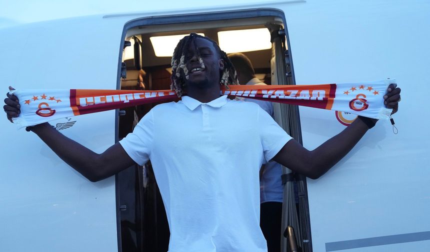 Ugochukwu, Galatasaray için İstanbul'da