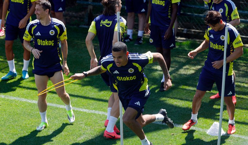 Mason Greenwood, Fenerbahçe'de ilk antrenmanına çıktı