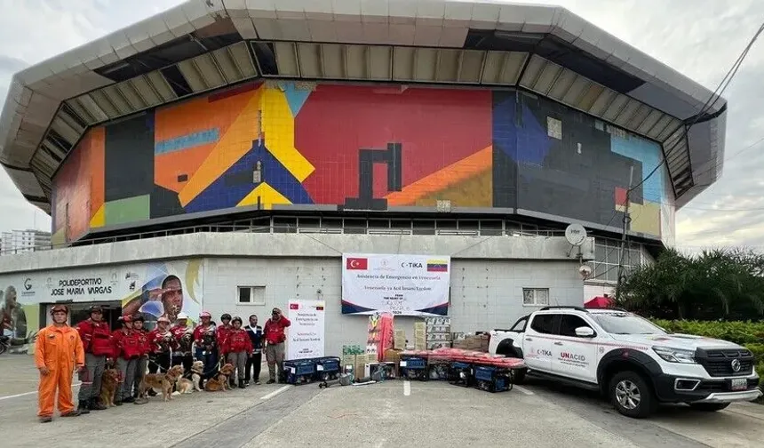Türkiye'den Venezuela'ya arama kurtarma ve insani yardım desteği