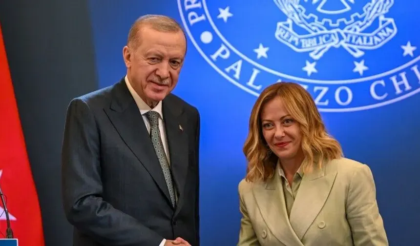 Cumhurbaşkanı Erdoğan, İtalya Başbakanı Meloni ile telefonda görüştü