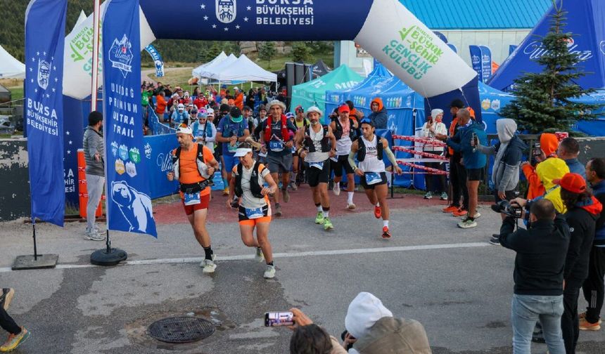 ‘Uludağ Ultra Trail’ başladı: 23 ülkeden 2 bin 853 sporcu parkurda