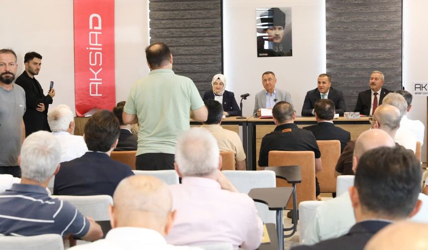 Fuat Oktay Akyurt’ta vatandaş ve sanayicilere buluştu