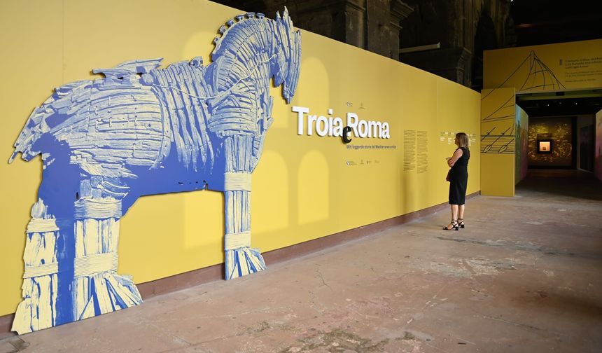 Troya’nın hikâyesi Roma’da 2 milyonu aşkın ziyaretçiyle buluştu