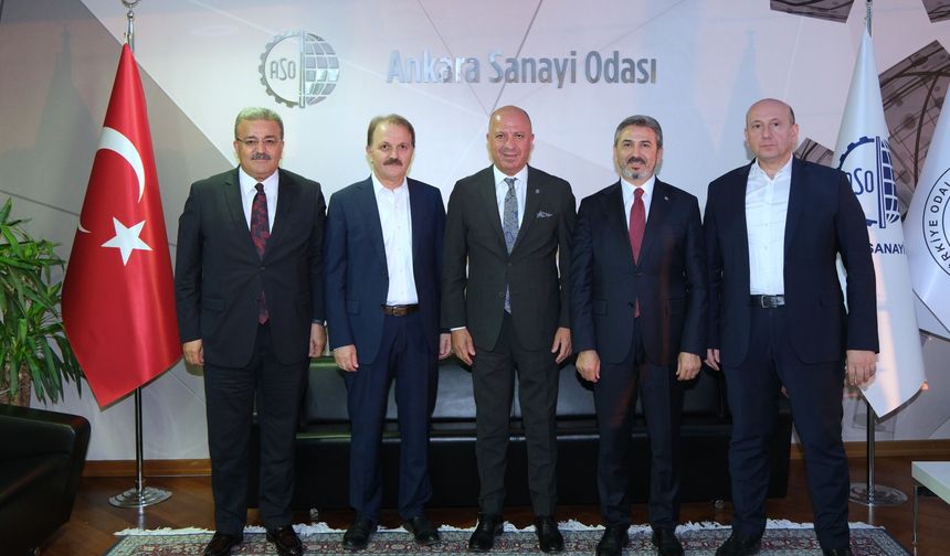 ASO Çalışma Bakan Yardımcılarını ağırladı