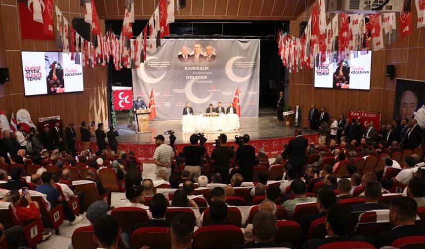 MHP Genel Başkan Yardımcısı İsmail Özdemir, Kayseri'de konuştu