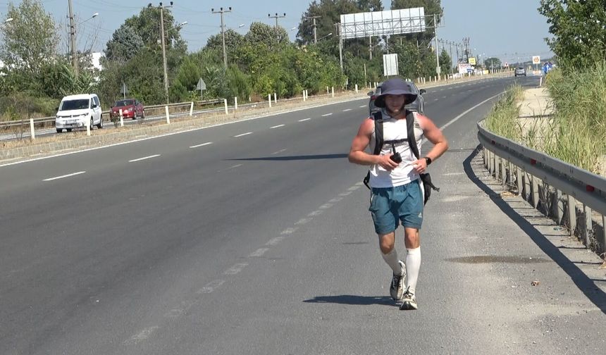 Almanya'dan İstanbul'a koşan gurbetçi: Gençlere örnek olmak istiyorum