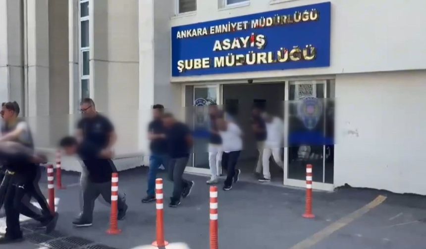 Ankara’da korsan otoparkçılara operasyon: 10 gözaltı