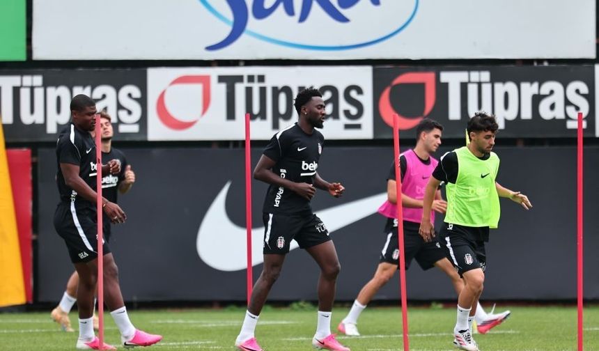 Beşiktaş'ta Hradec Kralove mesaisi başladı