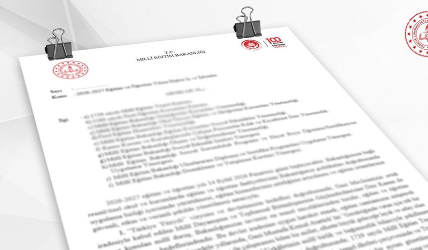 MEB, yeni eğitim-öğretim yılı için 81 ile genelge gönderdi