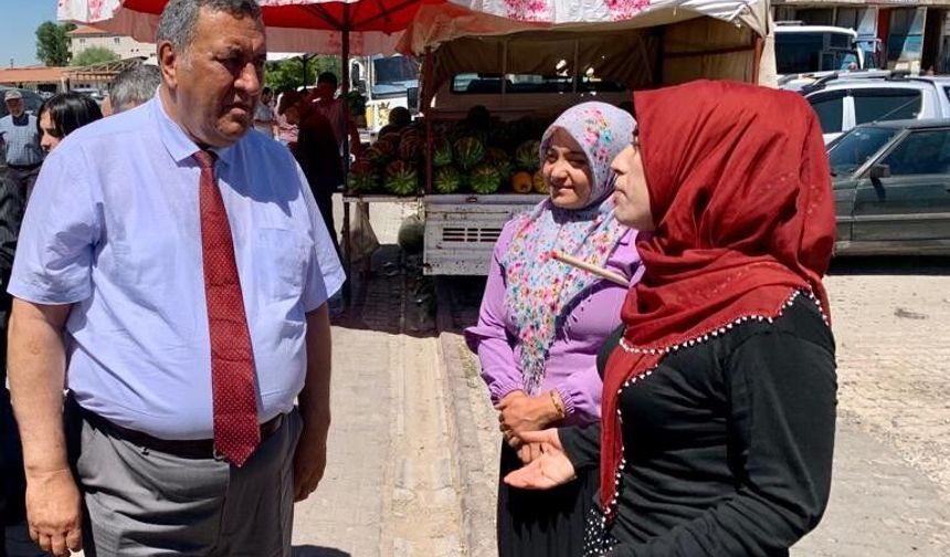 Gürer: Emekli alamadığı ürüne tezgâhta bakıp geçiyor