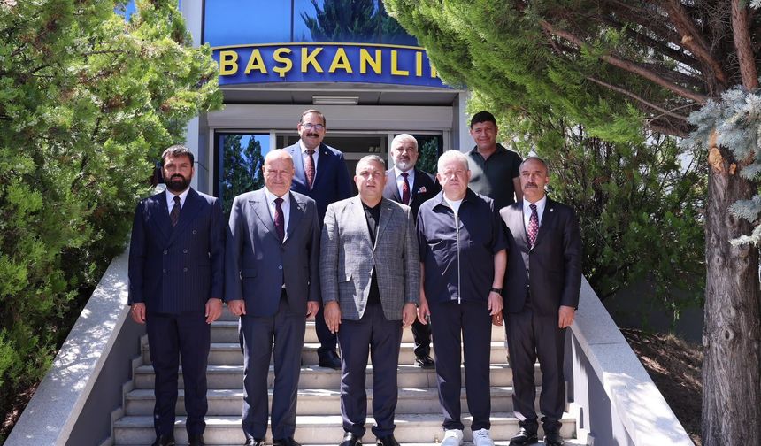 ATO Başkanı Gürsel Baran, Ankaragücü'nü ziyaret etti