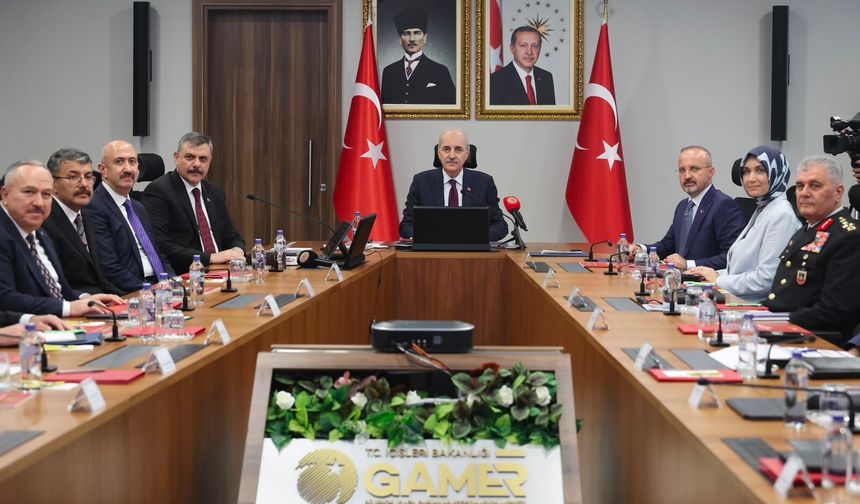 İçişleri Bakanlığı'nda 'güvenlik' toplantısı