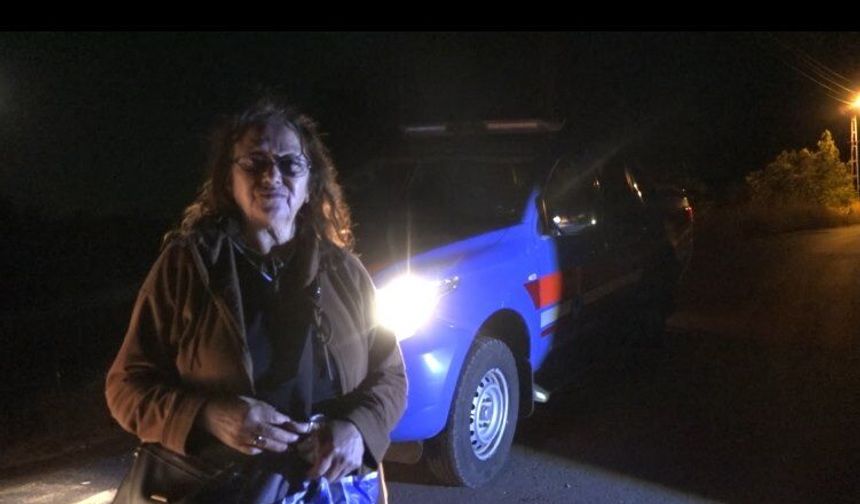 Mezarlıkta kalan kadın, belediyenin misafirhanesine yerleştirildi