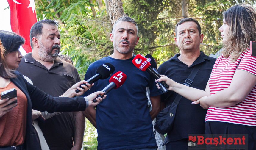 Maden işçileri bakanlıkta taleplerini anlattı