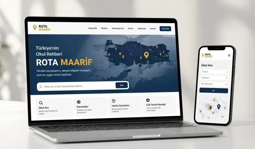 LGS tercihlerine rehberlik eden "Rota Maarif" 3 milyondan fazla ziyaret edildi