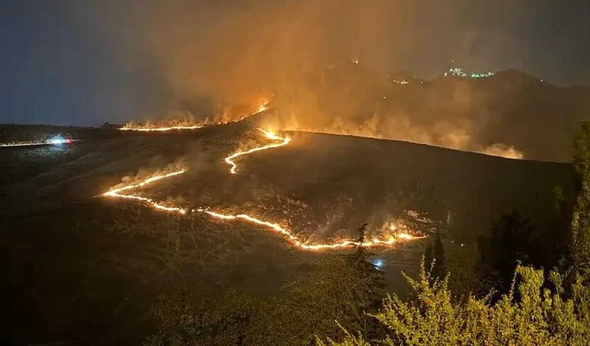 Başkentte bir günde 140 yangın çıktı