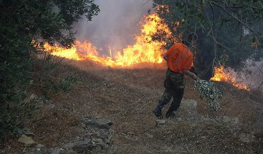 Yunanistan'da yarın 4 bölgede çok yüksek yangın riski nedeniyle kırmızı alarm verildi