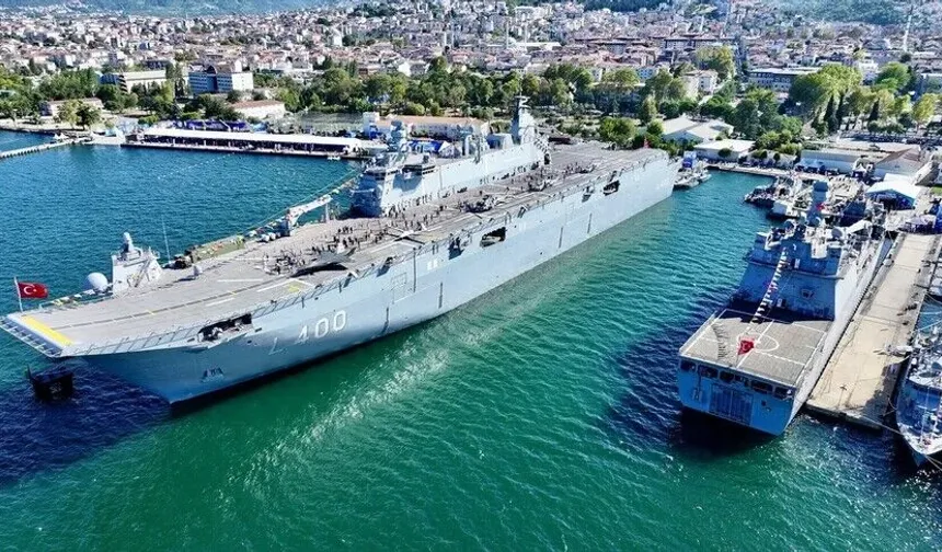 TEKNOFEST Mavi Vatan'da TCG Anadolu ilgi odağı oldu