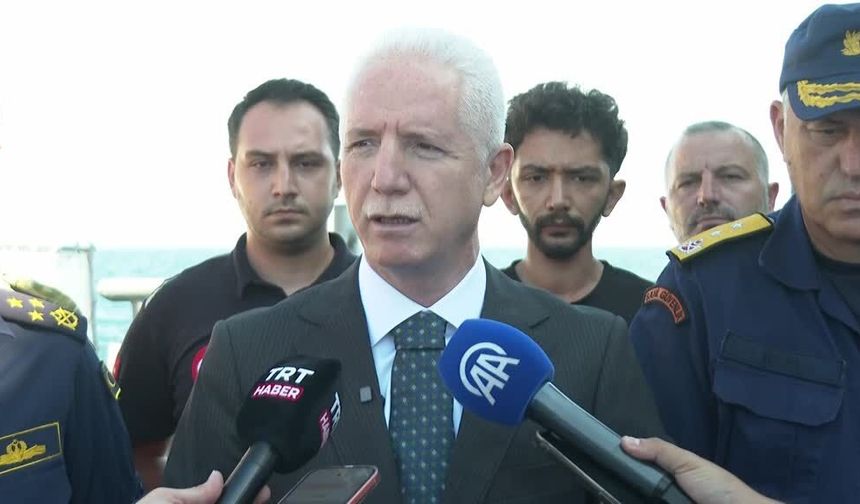 Silivri açıklarındaki kazada batan geminin bulunduğu bölgedeki çalışmalar sürüyor