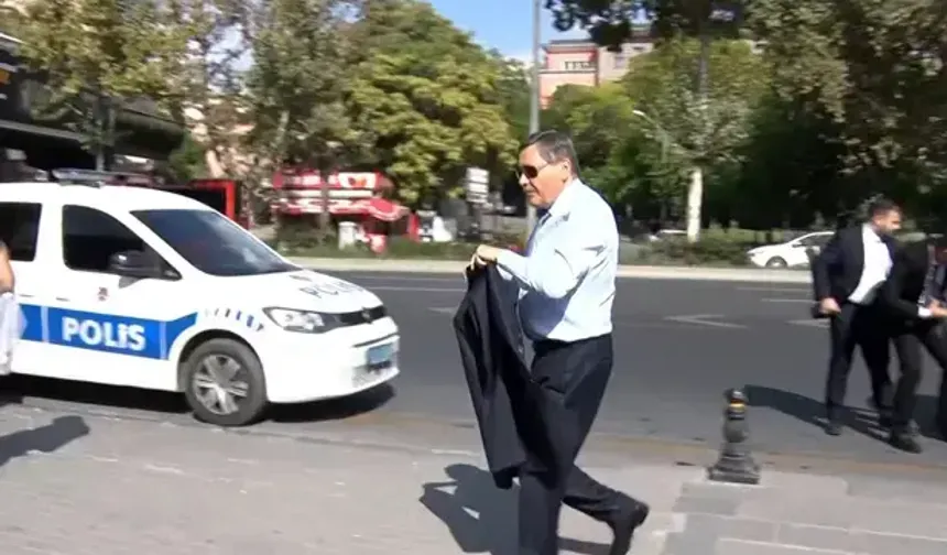 Eski ABB Başkanı Gökçek, şüpheli sıfatıyla adliyede