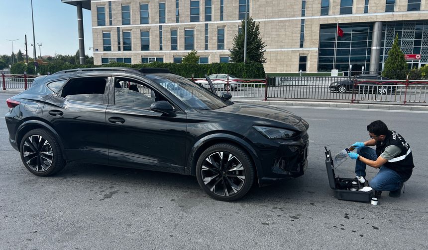 Anahtarı üzerinde unutulan otomobili çalan 4 çocuk yakalandı