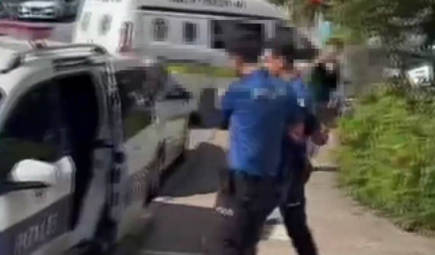 Beykoz'da sendika binasında silahla ateş açan şüpheli yakalandı
