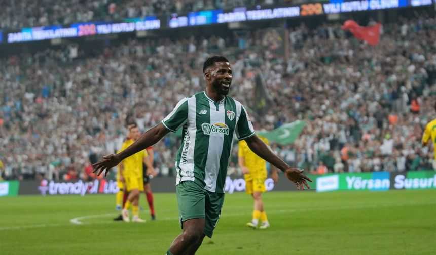 Bursaspor'da Iheanacho rüzgarı; 8 maçta 11 gol