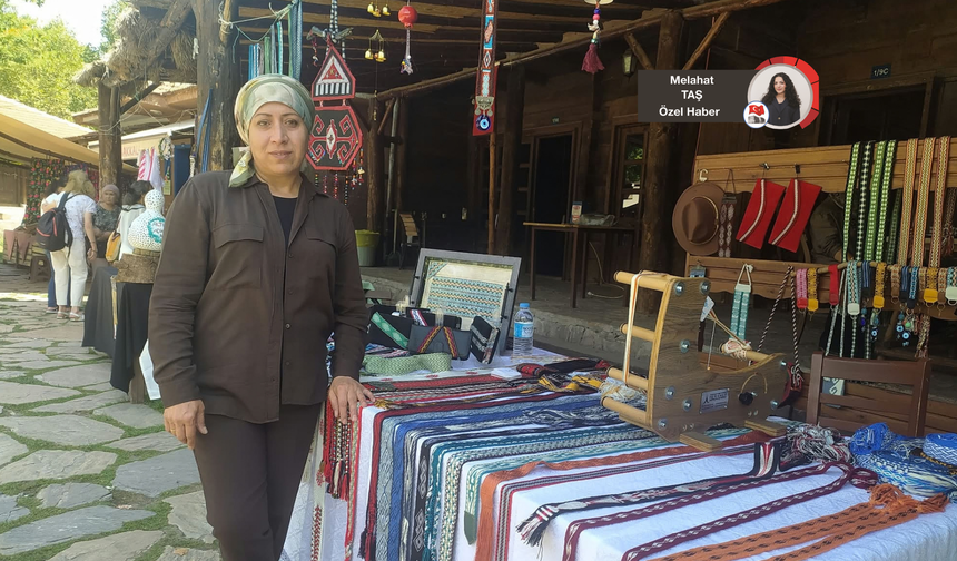 Çarpana dokumayla kültürel hafızayı yaşatıyor