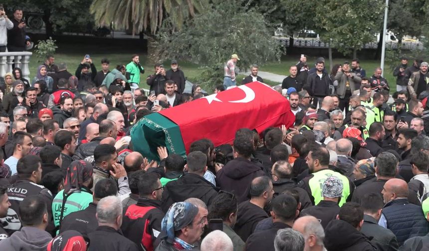 'Motovlogcu Dayı' olarak tanınan Cumhur Kahriman son yolculuğuna uğurlandı