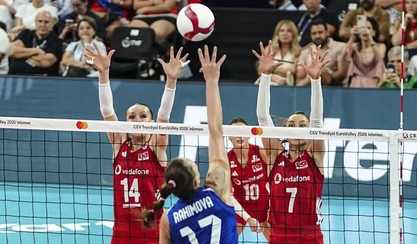 A Milli Kadın Voleybol Takımı, Avrupa Şampiyonasında çeyrek finale yükseldi