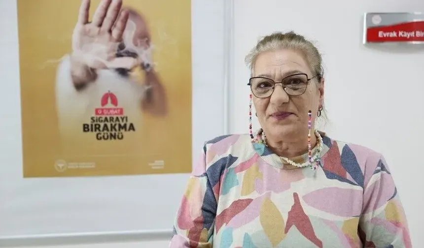 45 yıllık sigara bağımlılığından tedaviyle kurtuldu