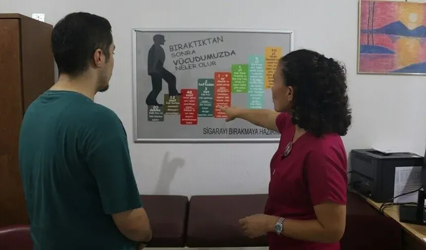 Sigara bağımlılığından kurtulanlardan anlamlı çağrı