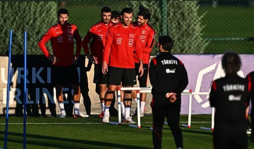 A Milli Futbol Takımı, Fransa maçının hazırlıklarına başladı