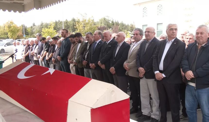 Emekli polis memuru Ankara'da defnedildi