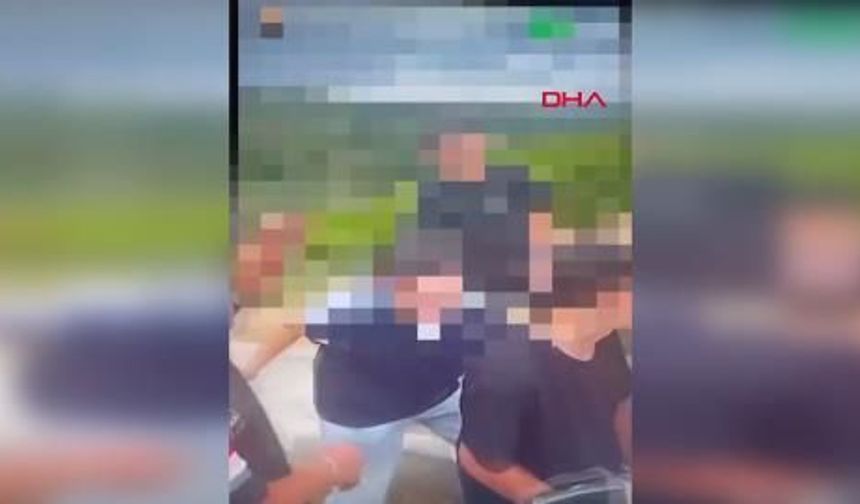 Kurusıkı tabancayla tehdit edip, kayda aldı