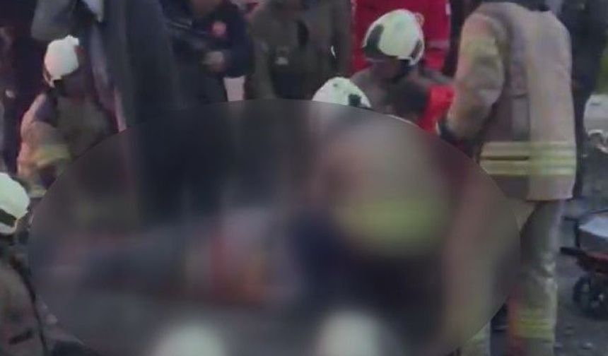 Kazı çalışması sırasında yolda oluşan göçüğe düşen işçi öldü