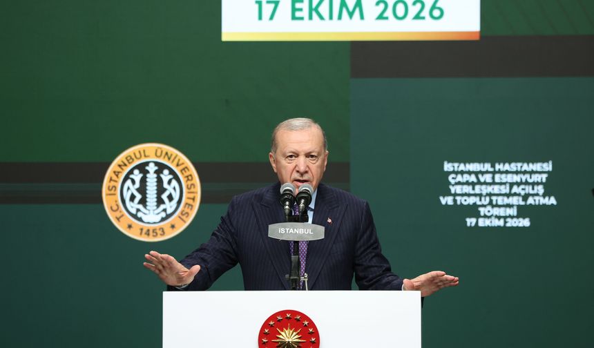 Cumhurbaşkanı Erdoğan: 2026 yılı bitmeden 38 bin hekim dışı personel alacağız