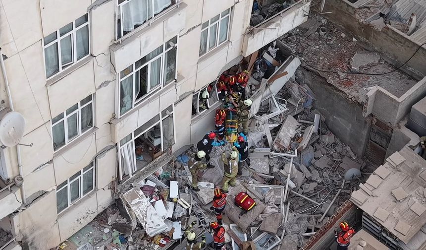 Maltepe'de çöken binada ölen 2 kişinin kimlikleri belli oldu