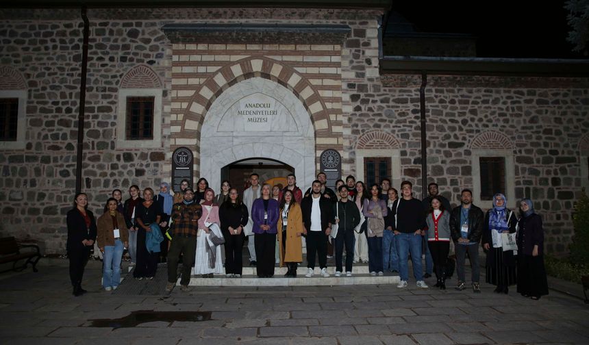 Gençler “Müzede Bir Akşam” etkinliği ile Başkent’in tarihiyle buluştu