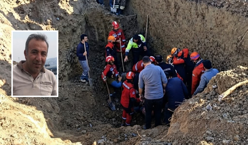 Ankara'da göçükte muhtar öldü